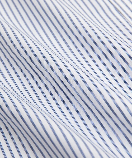 BROOKS BROTHERS(ブルックスブラザーズ)の「Brooks Brothers Explorer ストレッチコットンブレンド ストライプ ドレスシャツ Slim Fit(ビジネスシャツ・メンズ・ネイビー・15-33/15 1/2-31/15 1/2-32/16 1/2-33/17-33/14 1/2-31/14 1/2-32/15-31/15-32/15 1/2-33/16-31/16-32/16-33/16 1/2-32/16 1/2-34/17-32)」の6枚目の写真