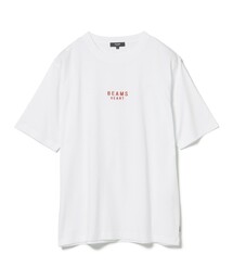 【ユニセックス】BEAMS HEART ロゴ 刺繍 Tシャツ