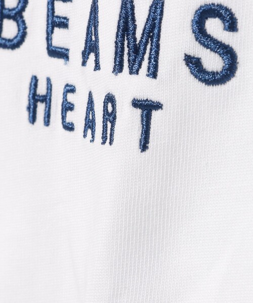 BEAMS HEART(ビームスハート)の「BEAMS HEART ロゴ 刺繍 Tシャツ(Tシャツ/カットソー・メンズ・ホワイト/ホワイト系その他2/ホワイト系その他3・L/XL)」の9枚目の写真