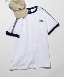 FREAK'S STORE | UMBRO × FREAK'S STORE/アンブロ 別注 Line T-shirt/別注ラインTシャツ(Tシャツ/カットソー)