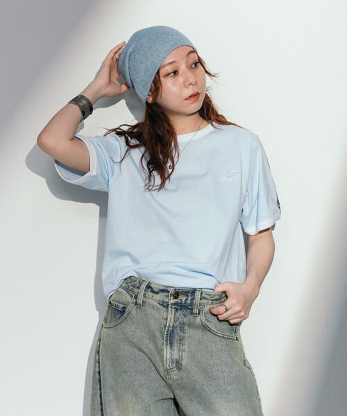 UMBRO アンブロ　FREAK’S STORE フリークスストア　半袖Tシャツ FREAK'S STORE tシャツ UMBRO × STORE/アンブロ 別注 Short