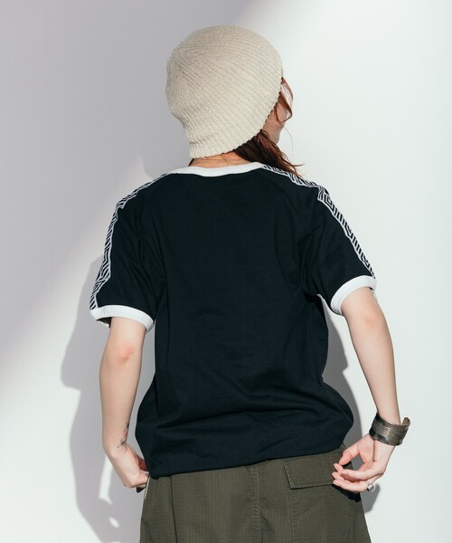 セール】UMBRO × FREAK'S STORE/アンブロ 別注 Line T-shirt/別注