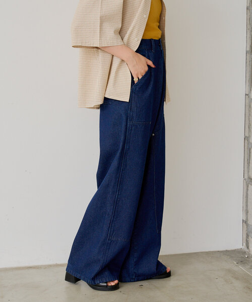 Kastane★ダブルニーペインターショーツ セール】【UNISEX/2サイズ展開/新色追加】ダブルニーペインター