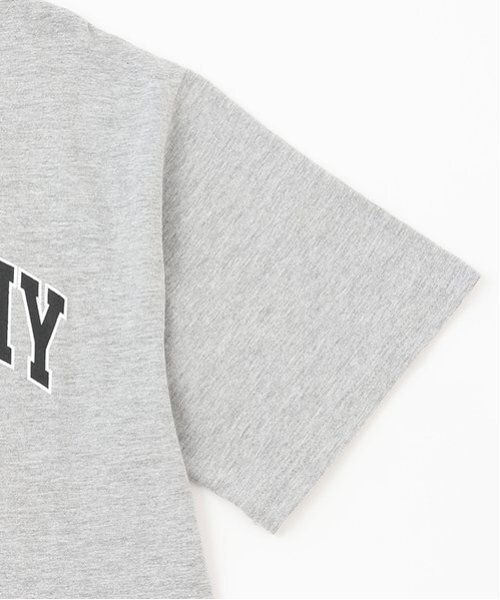 GLAZOS（グラソス）の「【大人向けサイズあり】【プチプラ】フロントカレッジロゴ半袖Tシャツ（Tシャツ/カットソー・キッズ・ホワイト/ベージュ/カーキ/ブルー/ブラック/グレー・S/M/L/LL）」の10枚目の写真