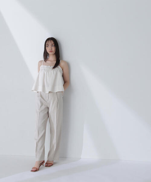 【新品タグ付】NATURAL BEAUTY BASIC パンツスーツセット 2025年最新】NATURAL BEAUTY BASIC 季節：オールシーズン パンツ