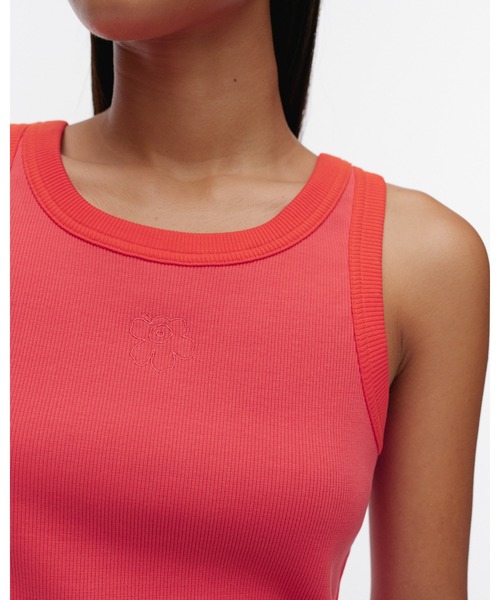 marimekko(マリメッコ)の「【kioski】 Surrea Piirto Uni / tank top(タンクトップ・レディース・レッド/ホワイト・X-SMALL/SMALL/MEDIUM/LARGE)」の5枚目の写真