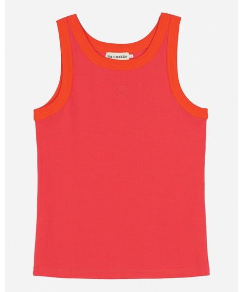 marimekko(マリメッコ)の「【kioski】 Surrea Piirto Uni / tank top(タンクトップ・レディース・レッド/ホワイト・X-SMALL/SMALL/MEDIUM/LARGE)」の7枚目の写真