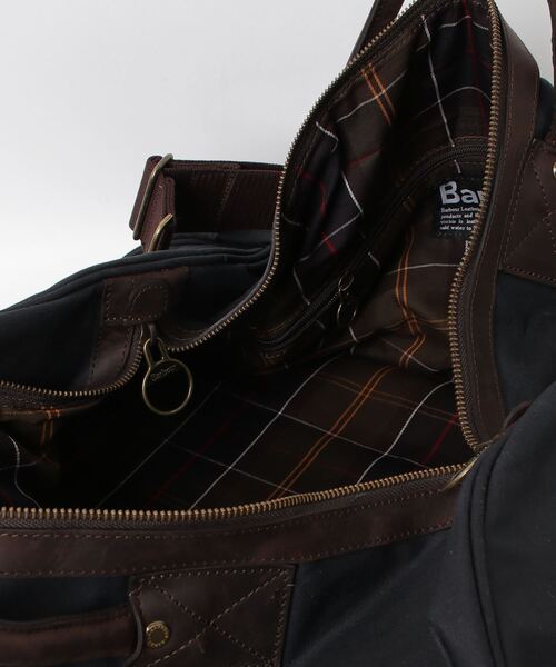 Barbour ワックスコットン ボストンバッグ Barbour ボストンバッグ Essential Duffle ワックスコットン