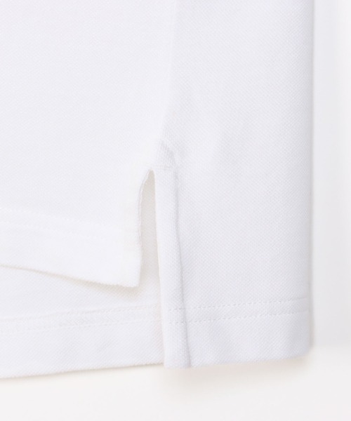 Champion（チャンピオン）の「【Champion】ワンポイント刺繍ロゴ ポロシャツ ユニセックス（ポロシャツ・レディース・杢グレー/ブラック/ホワイト/ネイビー・M/L/XL）」の7枚目の写真