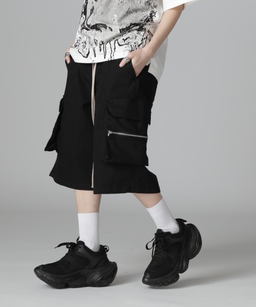 DANKE SCHON(ダンケシェーン)の「DankeSchon/ダンケシェーン/TCBLK CARGO SHORTS(その他パンツ・レディース・ブラック・L/M)」の3枚目の写真