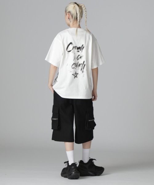 DANKE SCHON(ダンケシェーン)の「DankeSchon/ダンケシェーン/TCBLK CARGO SHORTS(その他パンツ・レディース・ブラック・L/M)」の8枚目の写真