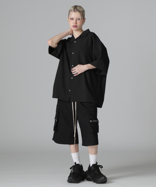 DANKE SCHON(ダンケシェーン)の「DankeSchon/ダンケシェーン/TCBLK CARGO SHORTS(その他パンツ・レディース・ブラック・L/M)」の11枚目の写真