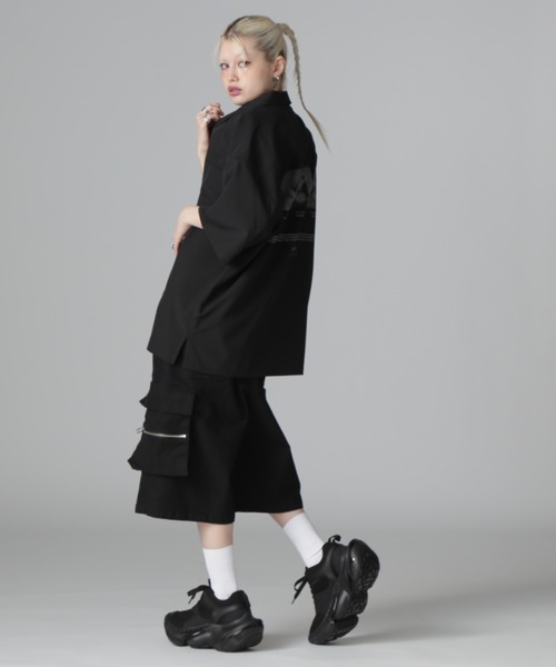 DANKE SCHON(ダンケシェーン)の「DankeSchon/ダンケシェーン/TCBLK CARGO SHORTS(その他パンツ・レディース・ブラック・L/M)」の15枚目の写真