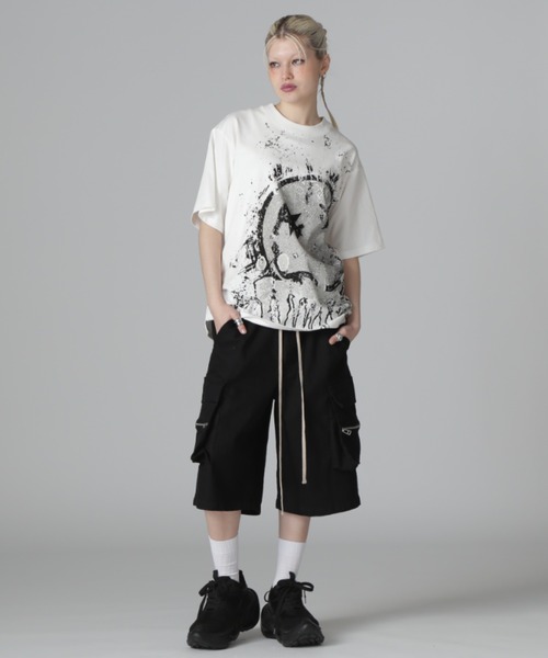DANKE SCHON(ダンケシェーン)の「DankeSchon/ダンケシェーン/TCBLK CARGO SHORTS(その他パンツ・レディース・ブラック・L/M)」の17枚目の写真