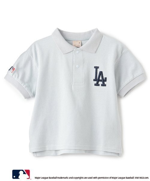 petit main（プティマイン）の「【MLB】ポロシャツ（ポロシャツ・キッズ・ライトブルー/ネイビー/キナリ/レッド・110cm/130cm/90cm/80ｃｍ/100cm/120cm）」の3枚目の写真