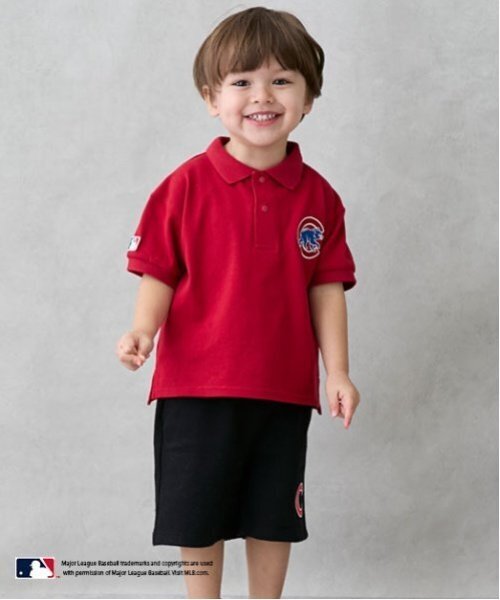 petit main（プティマイン）の「【MLB】ポロシャツ（ポロシャツ・キッズ・ライトブルー/ネイビー/キナリ/レッド・110cm/130cm/90cm/80ｃｍ/100cm/120cm）」の17枚目の写真