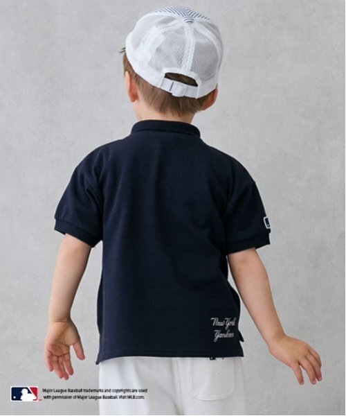 petit main（プティマイン）の「【MLB】ポロシャツ（ポロシャツ・キッズ・ライトブルー/ネイビー/キナリ/レッド・110cm/130cm/90cm/80ｃｍ/100cm/120cm）」の19枚目の写真