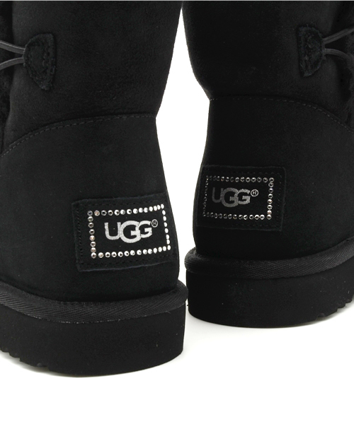 UGG Australia（アグオーストラリア）の「UGG australia  ショートブーツ（ブーツ・レディース・ブラック/グレー・8/7/6/5）」の10枚目の写真