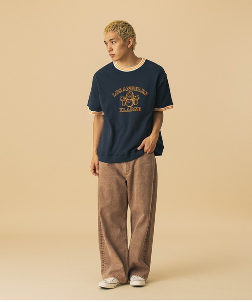 早い者勝ち XLARGE RINGER S/S CREWNECK SWEATSHIRT リブがPOINT セール】RINGER S/S CREWNECK SWEATSHIRT（スウェット）｜XLARGE