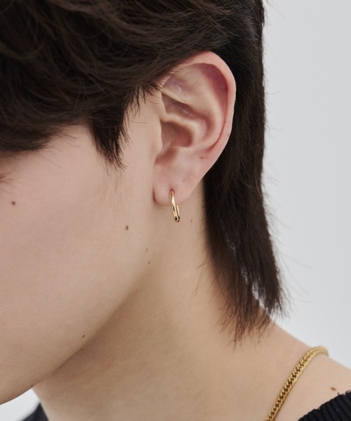セール】シンプルフープピアス（両耳用）（ピアス（両耳用