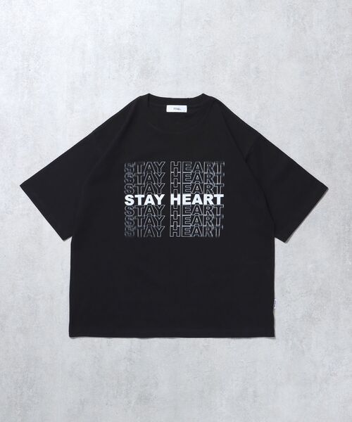 FFEIN（フェイン）】メッセージロゴショート丈Tシャツ / 男女