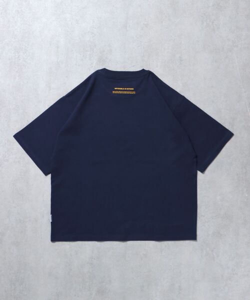 FFEIN(フェイン)の「お気に入り数2.8万人突破/新色追加【FFEIN(フェイン)】メッセージロゴショート丈Tシャツ / Tシャツ クルーネック 半袖 プリント ぼかしロゴ 【短丈】(Tシャツ/カットソー・メンズ・ブラック/ホワイト/レッド/ネイビー/その他1/その他2/ライトブルー/モカ/レモンイエロー・SMALL/MEDIUM/LARGE)」の13枚目の写真