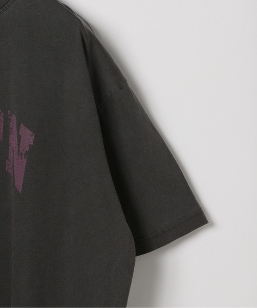 SAINTPAIN（セイントペイン）の「【UNISEX】SAINTPAIN／COP PIGMENT T（Tシャツ/カットソー・レディース・ブラック/チャコール・MEDIUM/LARGE）」の6枚目の写真