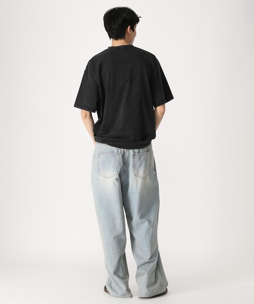 SAINTPAIN（セイントペイン）の「【UNISEX】SAINTPAIN／COP PIGMENT T（Tシャツ/カットソー・レディース・ブラック/チャコール・MEDIUM/LARGE）」の19枚目の写真