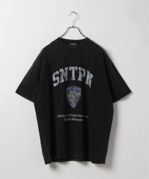 SAINTPAIN（セイントペイン）の「【UNISEX】SAINTPAIN／COP PIGMENT T（Tシャツ/カットソー・レディース・ブラック/チャコール・MEDIUM/LARGE）」の22枚目の写真