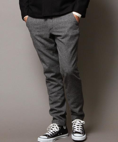 BEAUTY&YOUTH UNITED ARROWS（ビューティーアンドユースユナイテッドアローズ）の「【WEB限定】by ∴ ホームスパン テーパードパンツ◆（その他パンツ・メンズ・ダークグレー/グレー・MEDIUM/LARGE/SMALL）」の14枚目の写真