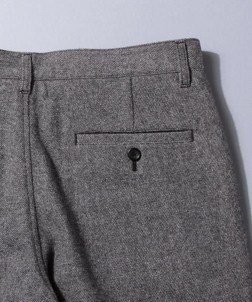 BEAUTY&YOUTH UNITED ARROWS（ビューティーアンドユースユナイテッドアローズ）の「【WEB限定】by ∴ ホームスパン テーパードパンツ◆（その他パンツ・メンズ・ダークグレー/グレー・MEDIUM/LARGE/SMALL）」の6枚目の写真