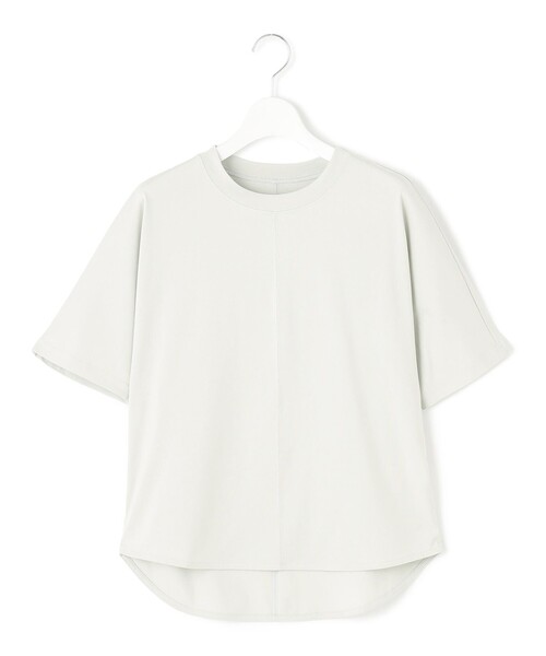 J.PRESS YORK STREET(ジェイプレスヨークストリート)の「【WOMEN】ベーシックドルマン Tシャツ(Tシャツ/カットソー・レディース・ブラック系/ライトグリーン系/スカイブルー系/ホワイト系・F)」の3枚目の写真