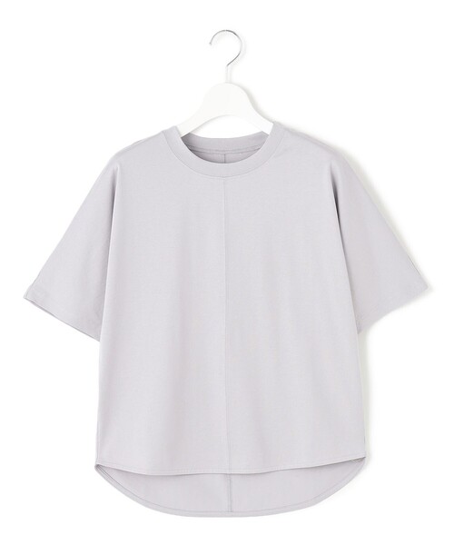 J.PRESS YORK STREET(ジェイプレスヨークストリート)の「【WOMEN】ベーシックドルマン Tシャツ(Tシャツ/カットソー・レディース・ブラック系/ライトグリーン系/スカイブルー系/ホワイト系・F)」の4枚目の写真