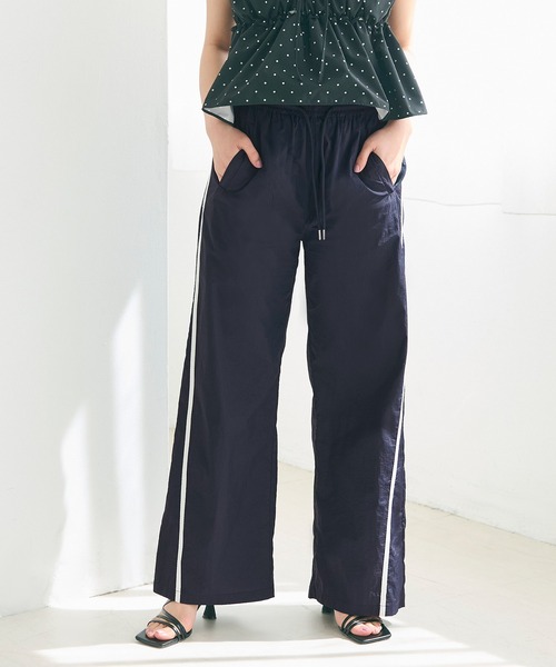 coca(coca)(コカ)の「ナイロンラインパンツ(その他パンツ・レディース・レッド/ネイビー・M/L/S)」の15枚目の写真