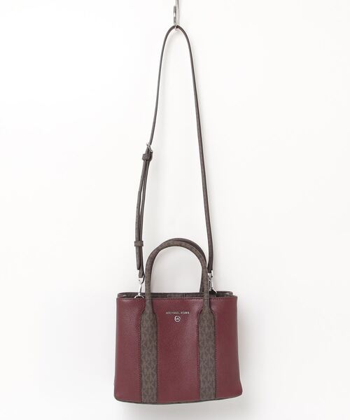 MICHAEL KORS(マイケルコース)の「MICHAEL KORS Austin Medium Leather Messenger Bag マイケルコース オースティン ミディアム レザーメッセンジャーバッグ(ショルダーバッグ・レディース・バーガンディー・FREE)」の13枚目の写真