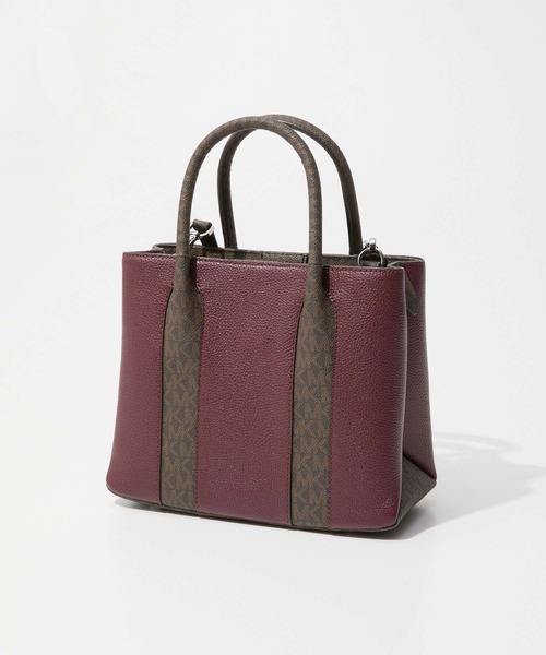MICHAEL KORS(マイケルコース)の「MICHAEL KORS Austin Medium Leather Messenger Bag マイケルコース オースティン ミディアム レザーメッセンジャーバッグ(ショルダーバッグ・レディース・バーガンディー・FREE)」の3枚目の写真