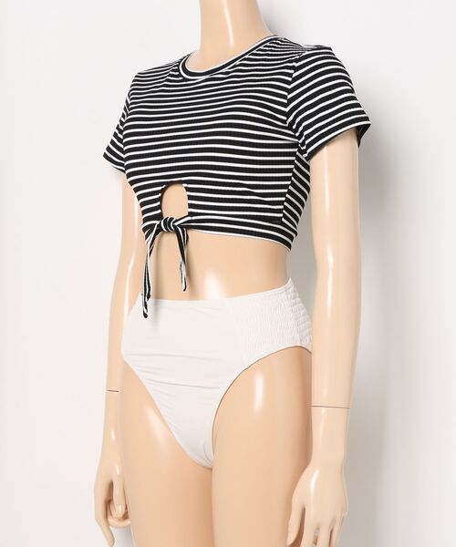 水着・ラッシュガード mizuasobi Thin border Swimsuit 水着・ラッシュガード mizuasobi Thin border Swimsuit 水着