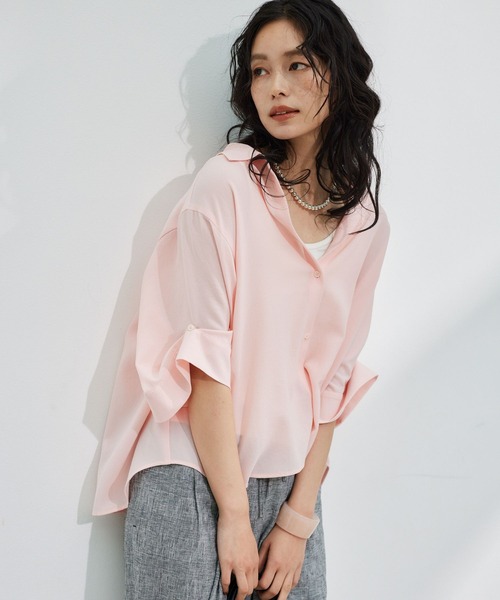 BARNYARDSTORM(バンヤードストーム)の「BARNYARDSTORM / クリアバングル(ブレスレット・レディース・ブラウン/ホワイト/ピンク・FREE)」の11枚目の写真