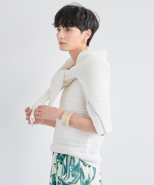 BARNYARDSTORM(バンヤードストーム)の「BARNYARDSTORM / クリアバングル(ブレスレット・レディース・ブラウン/ホワイト/ピンク・FREE)」の20枚目の写真