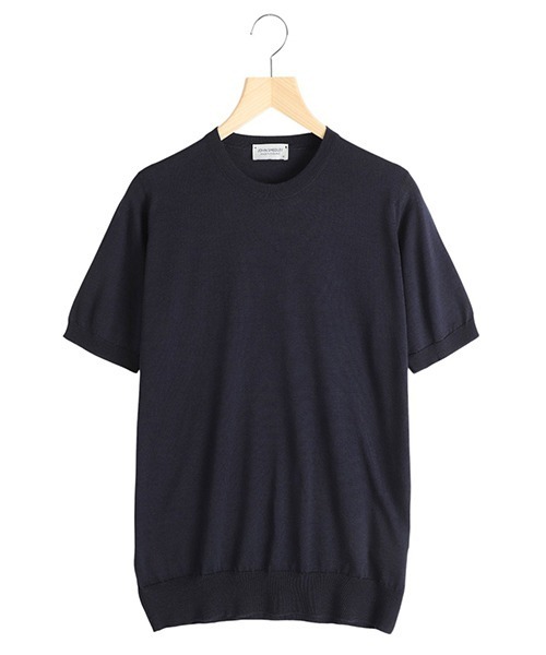 JOHN SMEDLEY（ジョンスメドレー）の「JOHN SMEDLEY / ジョンスメドレー：HILCOTE：HILCOTE[MUS]（Tシャツ/カットソー・メンズ・ネイビー/ブラック/ブラウン・M/L）」の3枚目の写真