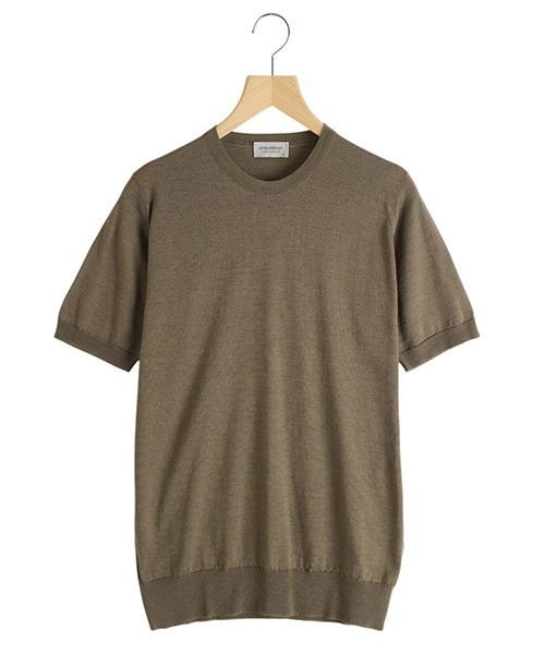 JOHN SMEDLEY（ジョンスメドレー）の「JOHN SMEDLEY / ジョンスメドレー：HILCOTE：HILCOTE[MUS]（Tシャツ/カットソー・メンズ・ネイビー/ブラック/ブラウン・M/L）」の2枚目の写真