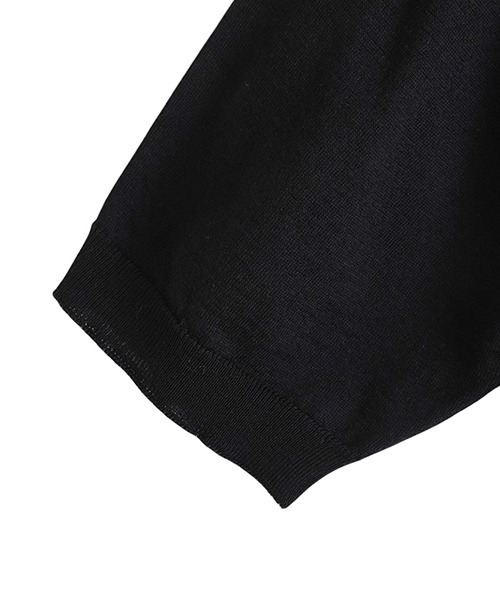 JOHN SMEDLEY（ジョンスメドレー）の「JOHN SMEDLEY / ジョンスメドレー：HILCOTE：HILCOTE[MUS]（Tシャツ/カットソー・メンズ・ネイビー/ブラック/ブラウン・M/L）」の5枚目の写真