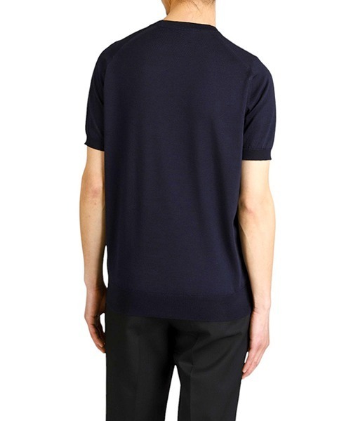 JOHN SMEDLEY（ジョンスメドレー）の「JOHN SMEDLEY / ジョンスメドレー：HILCOTE：HILCOTE[MUS]（Tシャツ/カットソー・メンズ・ネイビー/ブラック/ブラウン・M/L）」の10枚目の写真