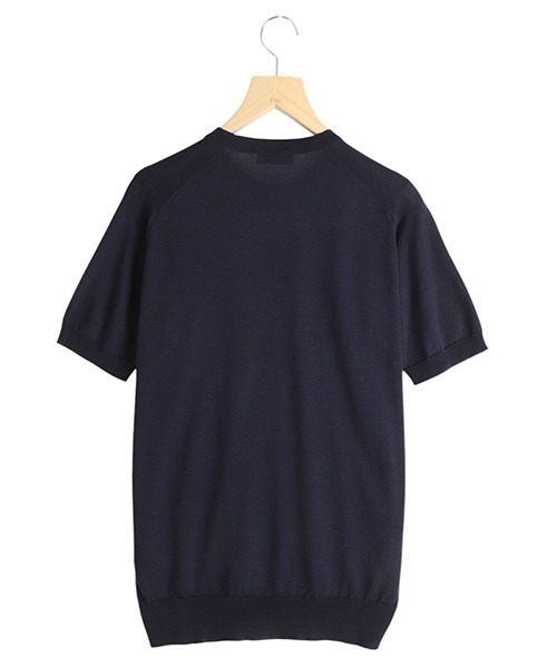 JOHN SMEDLEY（ジョンスメドレー）の「JOHN SMEDLEY / ジョンスメドレー：HILCOTE：HILCOTE[MUS]（Tシャツ/カットソー・メンズ・ネイビー/ブラック/ブラウン・M/L）」の11枚目の写真