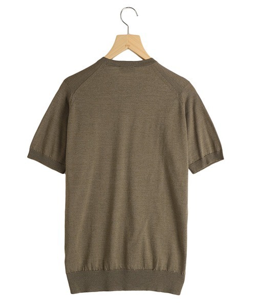 JOHN SMEDLEY（ジョンスメドレー）の「JOHN SMEDLEY / ジョンスメドレー：HILCOTE：HILCOTE[MUS]（Tシャツ/カットソー・メンズ・ネイビー/ブラック/ブラウン・M/L）」の12枚目の写真