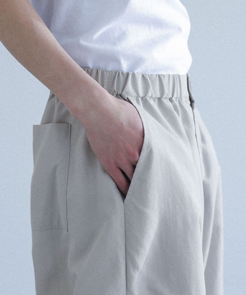 MDR(エムディアール)の「【接触冷感】タック入りワイドカーゴパンツ(カーゴパンツ・メンズ・ブラック/ライトグレー・L/M)」の18枚目の写真