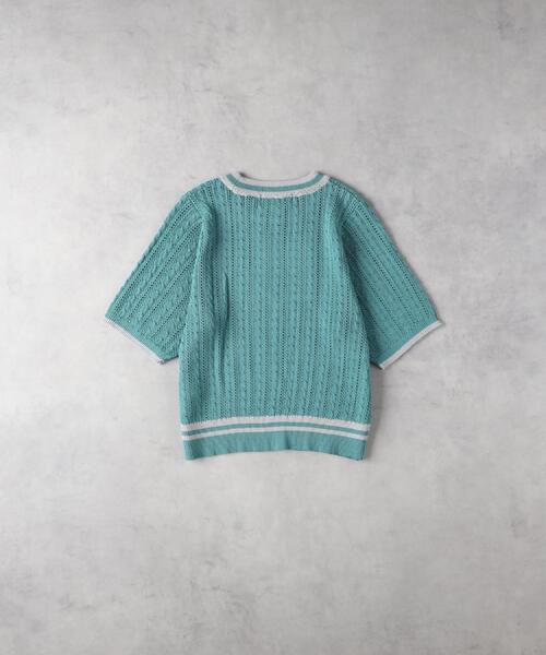 Right-on(ライトオン)の「BEVERLY HILLS POLO CLUB(ビバリーヒルズポロクラブ)【レディース】【限定展開】刺繍ニット(ニット/セーター・レディース・ネイビー/ホワイト/グリーン・M)」の22枚目の写真