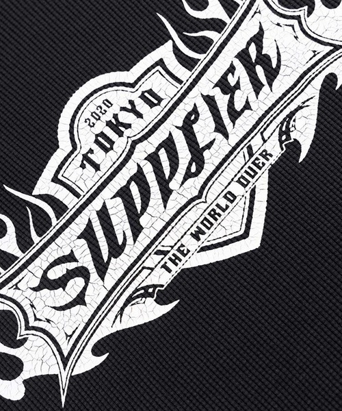 SUPPLIER(サプライヤー)の「SUPPLIER/サプライヤー Tribal Fire Pattern Thermal Long Sleeve ロンT(Tシャツ/カットソー・メンズ・グレー/ブラック・L/XL/M)」の11枚目の写真