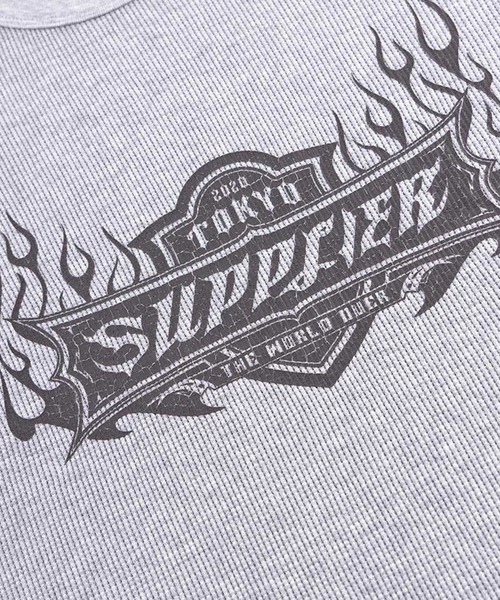 SUPPLIER(サプライヤー)の「SUPPLIER/サプライヤー Tribal Fire Pattern Thermal Long Sleeve ロンT(Tシャツ/カットソー・メンズ・グレー/ブラック・L/XL/M)」の20枚目の写真