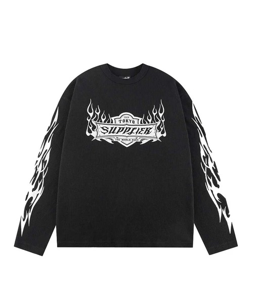 SUPPLIER/サプライヤー Tribal Fire Pattern Thermal Long Sleeve ロン